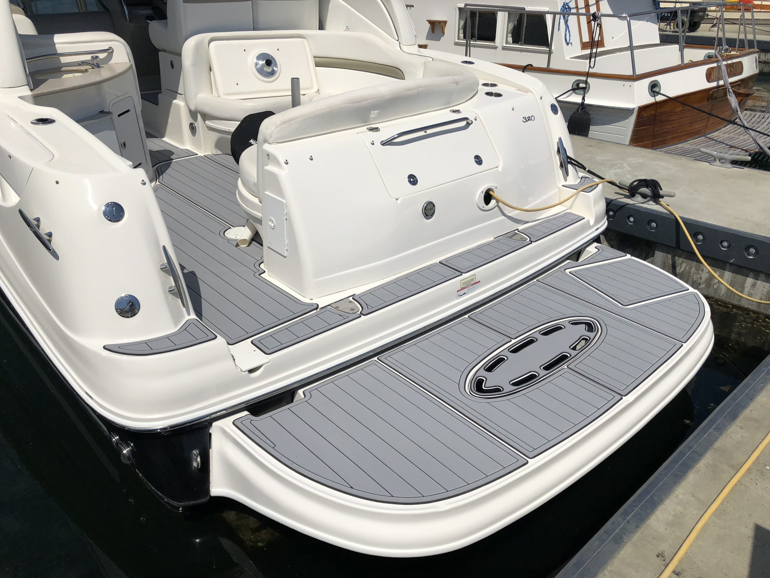 Cruising is better with Seadek installed. Easy to clean & maintain.